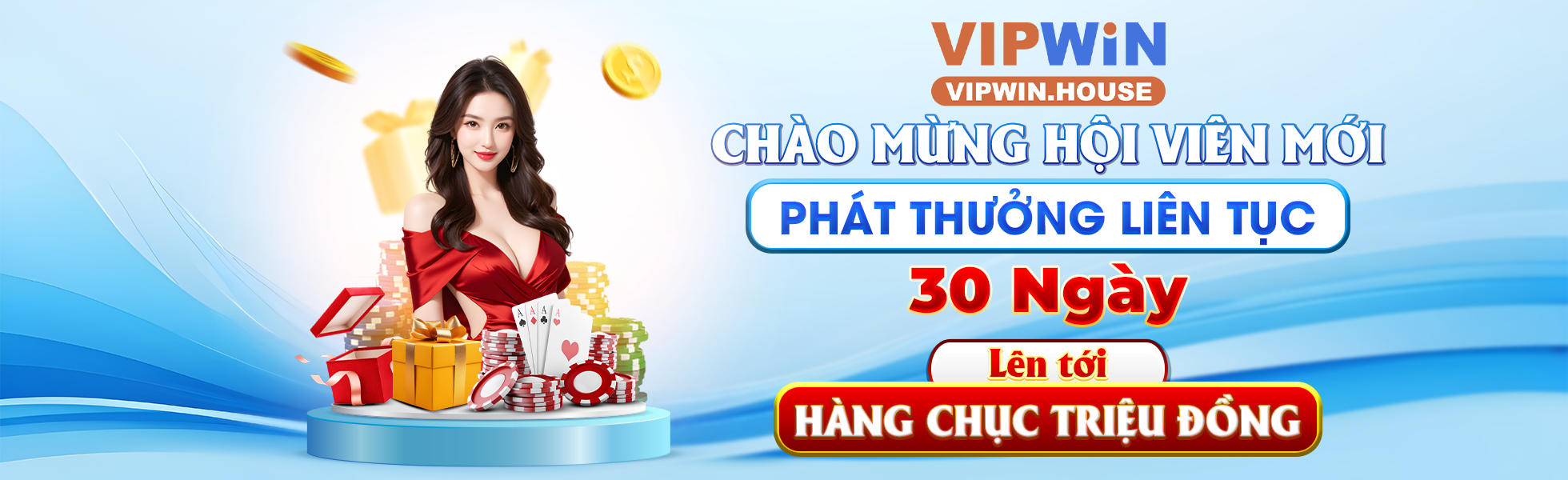 Banner thưởng mỗi ngày VIPWIN