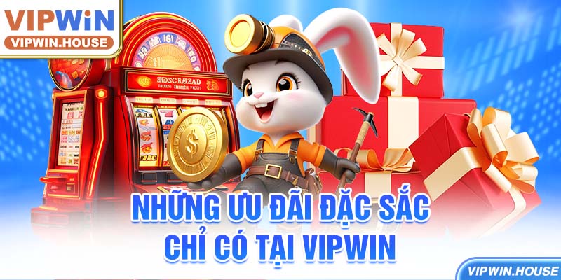 Những ưu đãi đặc sắc chỉ có tại VIPWIN